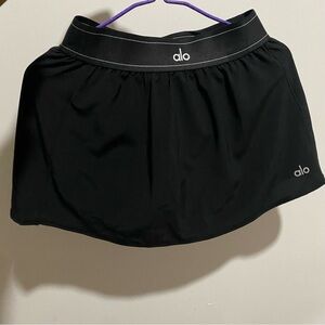 Alo Black Athletic Skirt